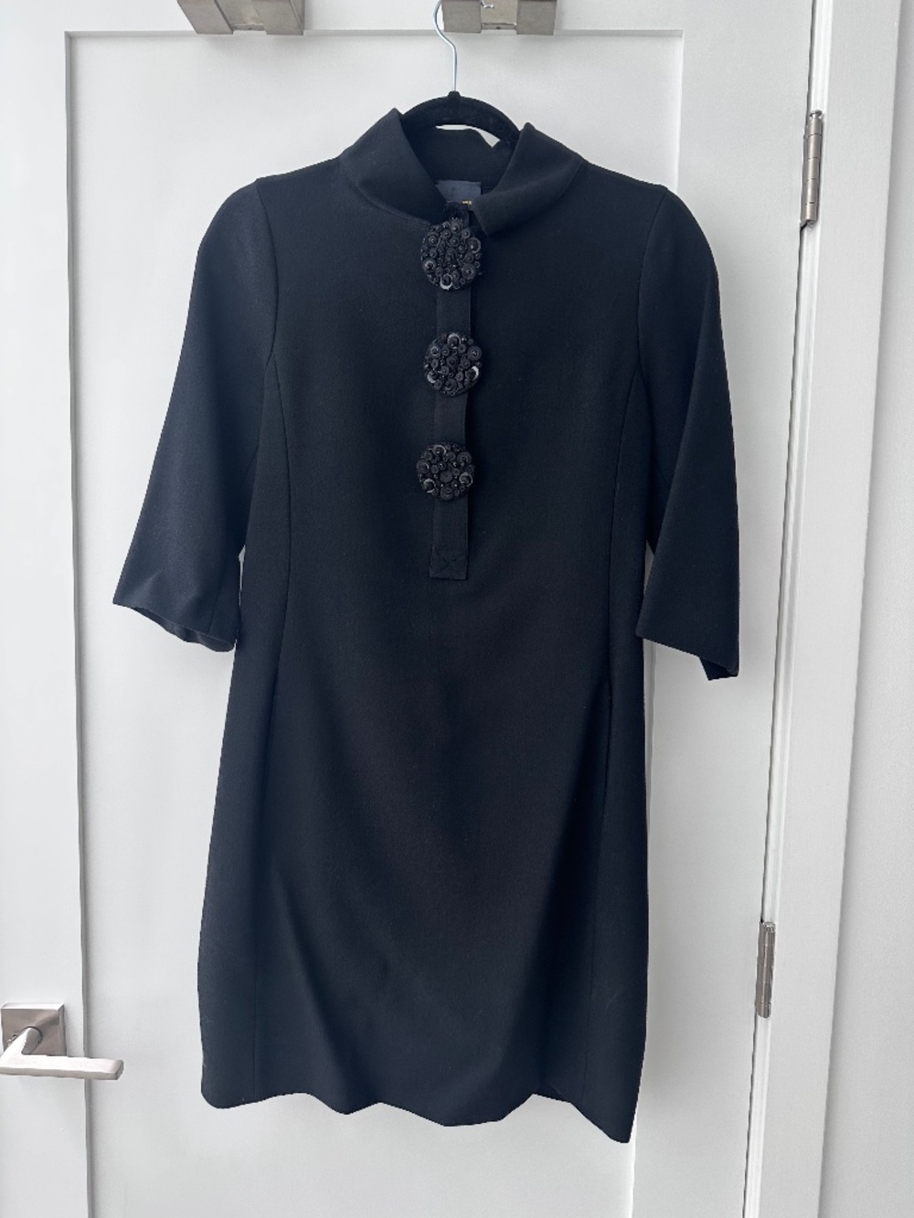 Fendi vintage wool shift dress